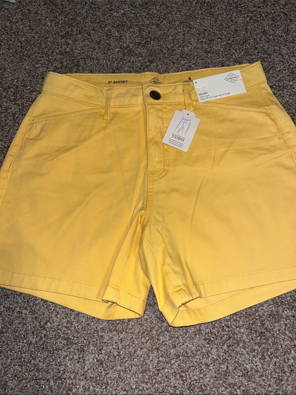 a.n.a Yellow Women’s Shorts